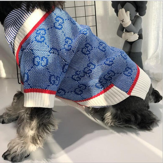 pucci Pull pour chien bleu ( NEW HOT ) | -W085#