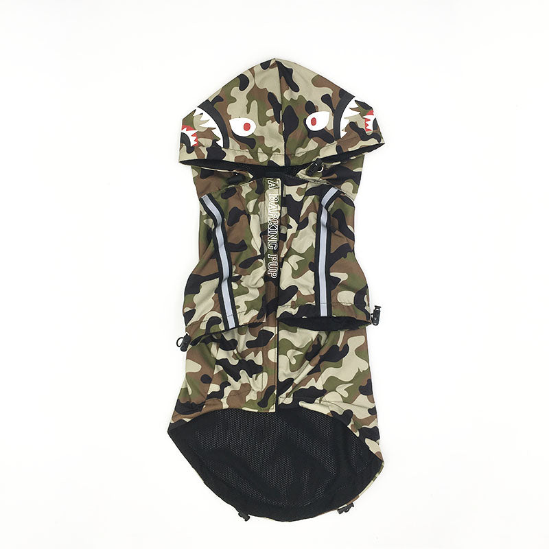 Imperméable pour chien Camo