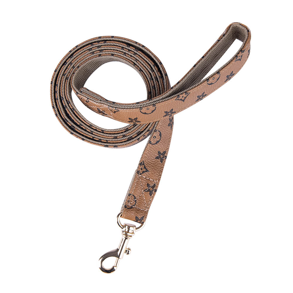 Collier de chien réglable en cuir de PU pour chien et chat. - Bouledogue Mania