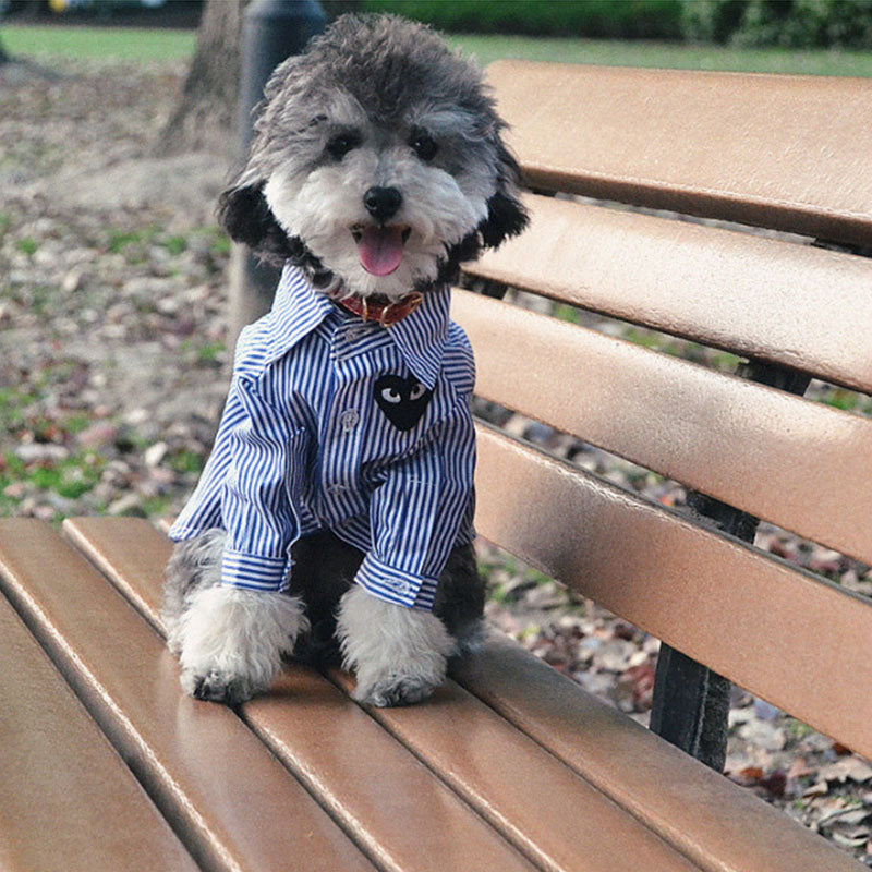 Paw des Garçons Chemise rayée