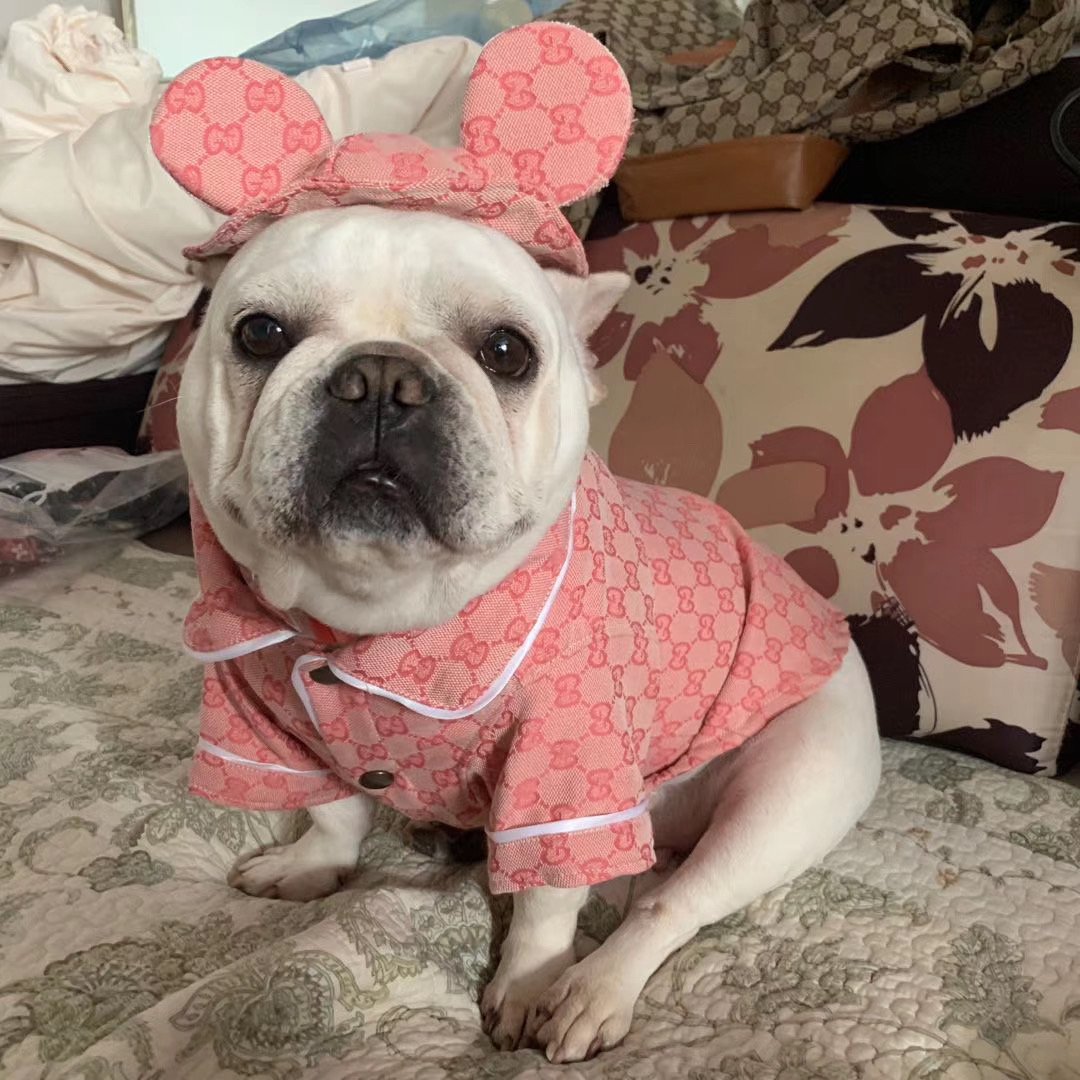 Pawcci Chapeau de pyjama rose