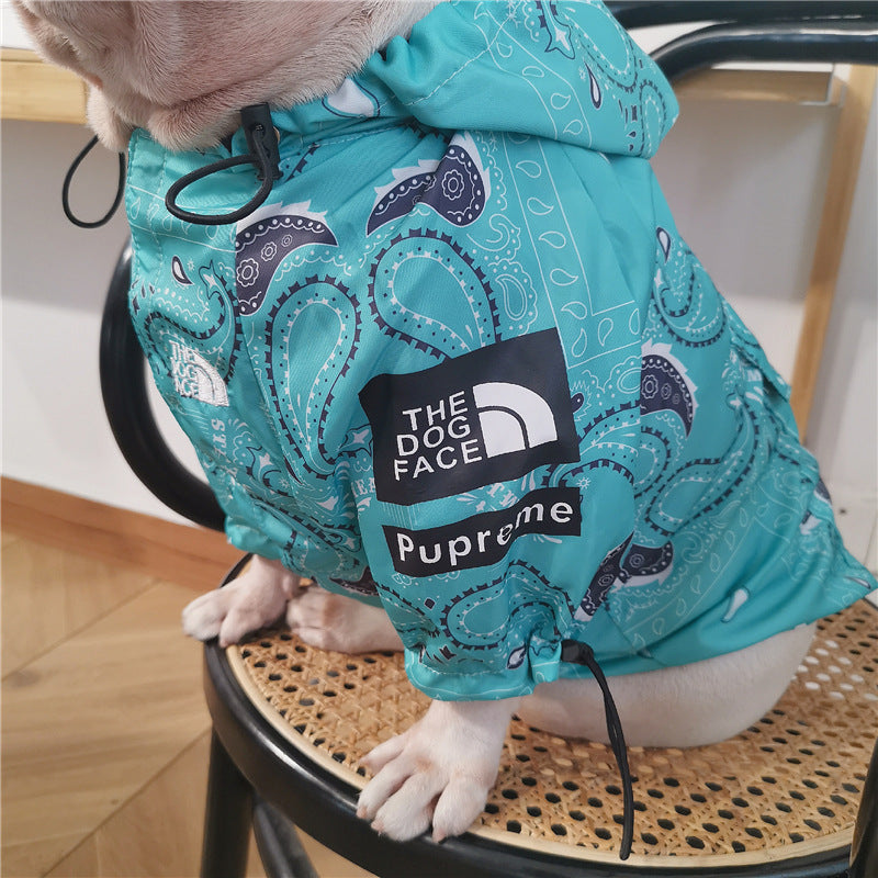 Tendance à la mode : imperméable pour chien coloré et design - Bouledogue Mania