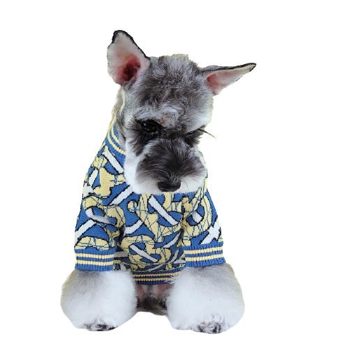 Pull jaune Burberry pour chiens