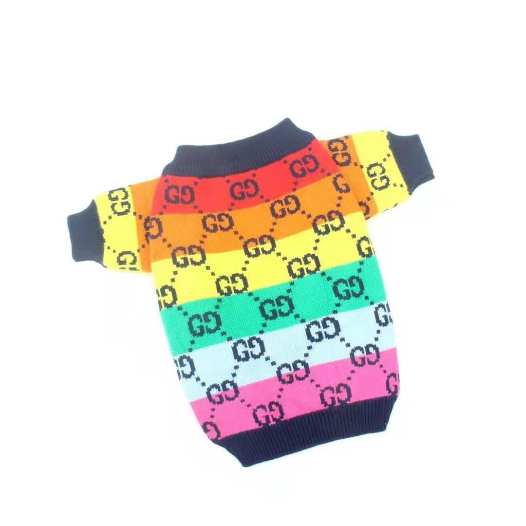 Pawcci Striped Multicolor Sweater