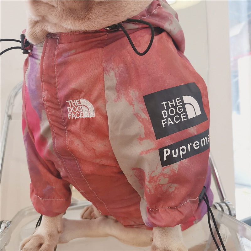 Tendance à la mode : imperméable pour chien coloré et design - Bouledogue Mania