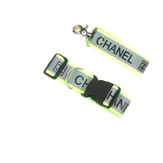 Chanel set de colliers et laisses pour chiens 290# 30-50cm