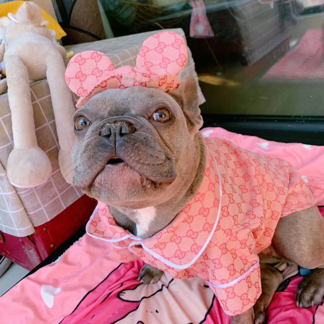 Pawcci Chapeau de pyjama rose