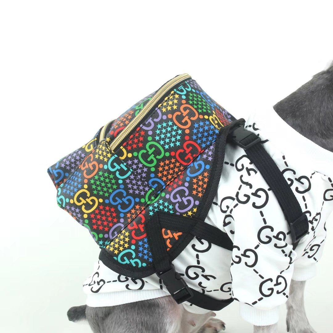 sac à dos pour chien pucci -512# - Bouledogue Mania