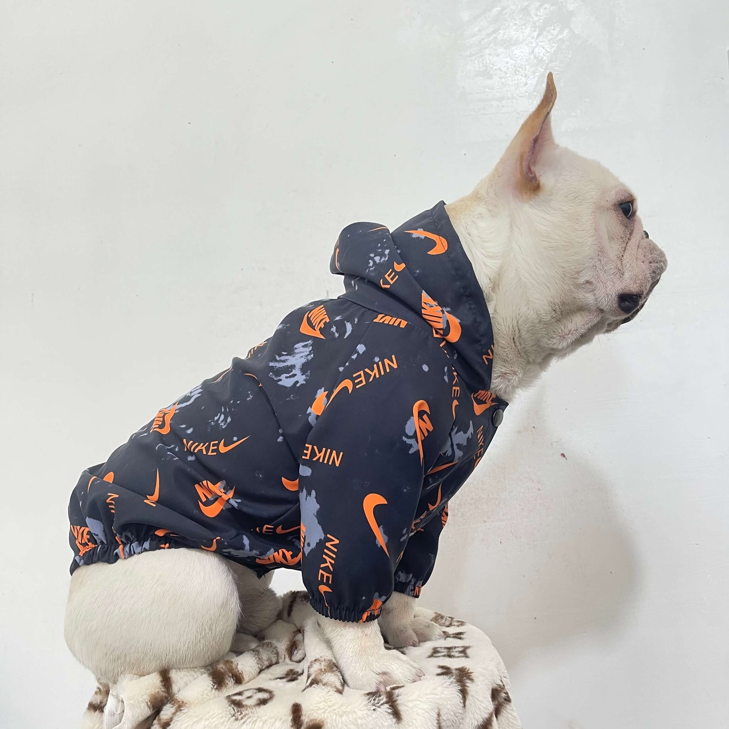 Vêtements sport pour gros chiens - Sweat à capuche pour chiot - Bouledogue Mania