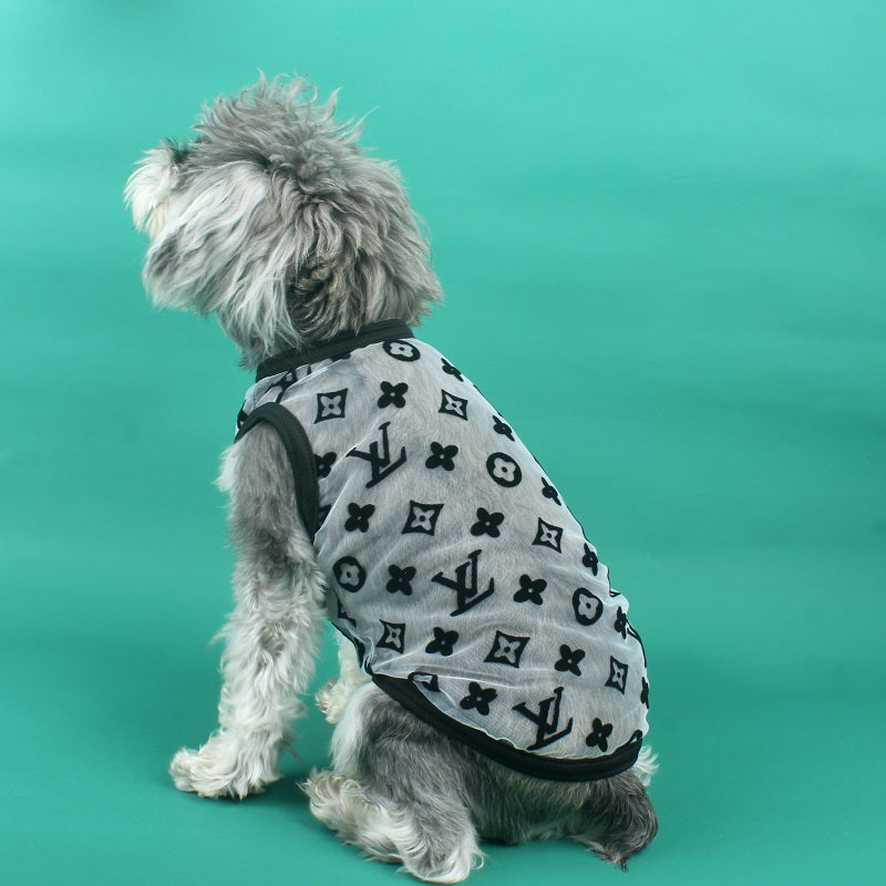 Veste noire de marque respirante pour chien - Bouledogue Mania