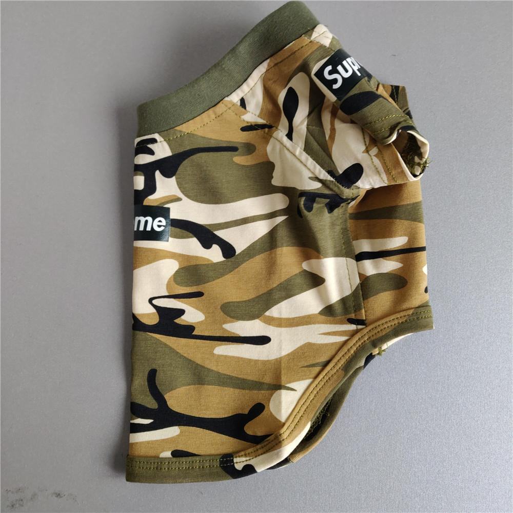 T-shirt pour chien Camo Pupreme (Vente limitée) | -170# - Bouledogue Mania