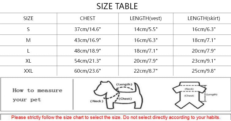 Gilet et jupe d'été légers et respirants pour chiens et chats de petite et moyenne taille. - Bouledogue Mania