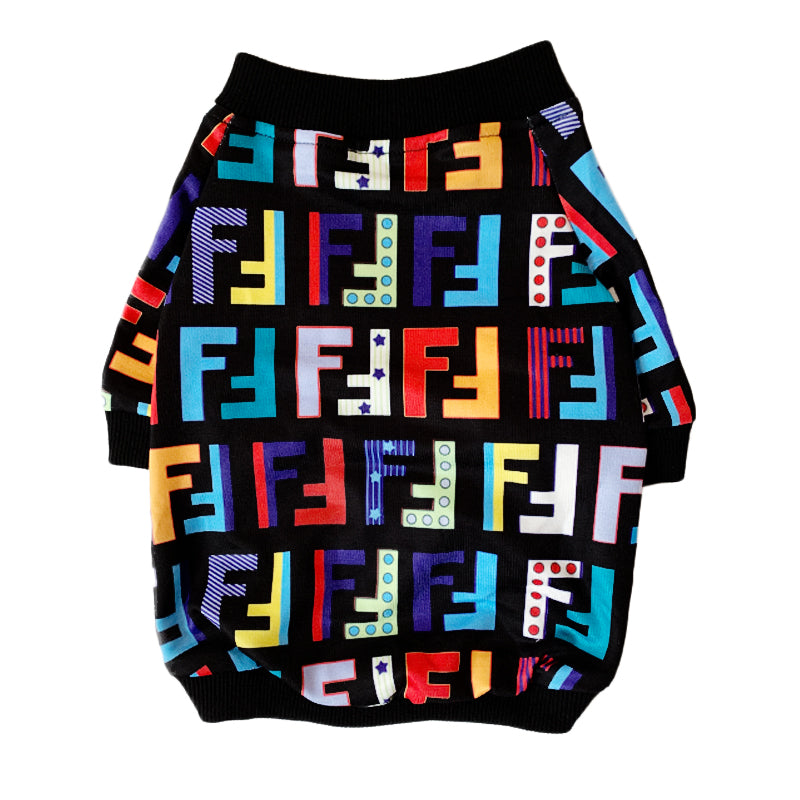 Pwendi Sweatshirt Noir/Multicolore