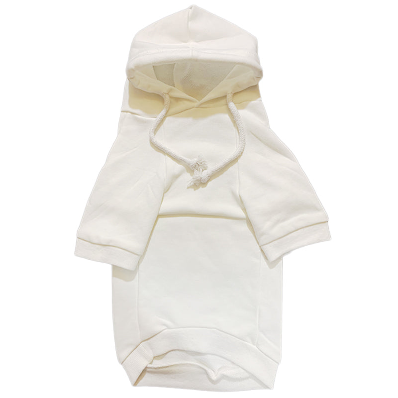 Paw des Garçons Hoodie Blanc