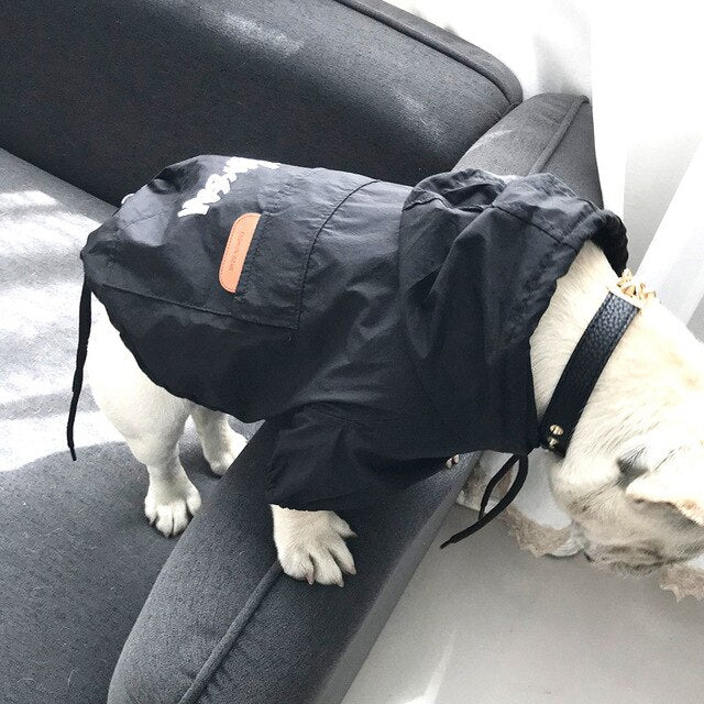 Imperméable noir Pawssy