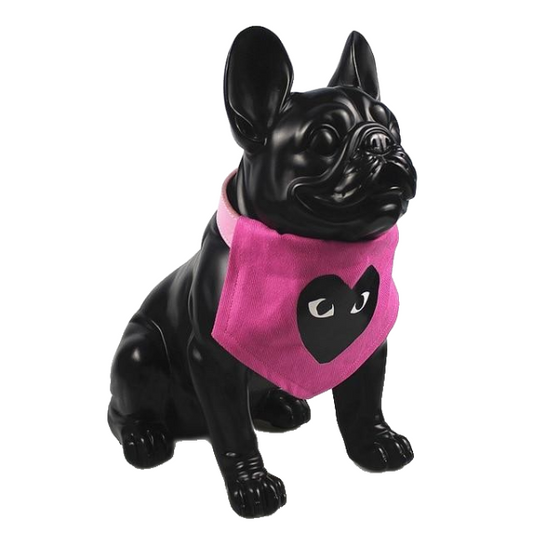 Paw des Garçons Collier Rose/Noir