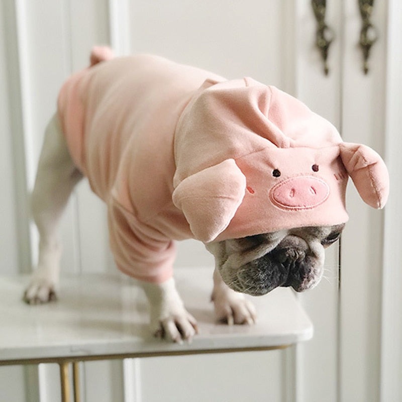 Costume de cochon pour chiens