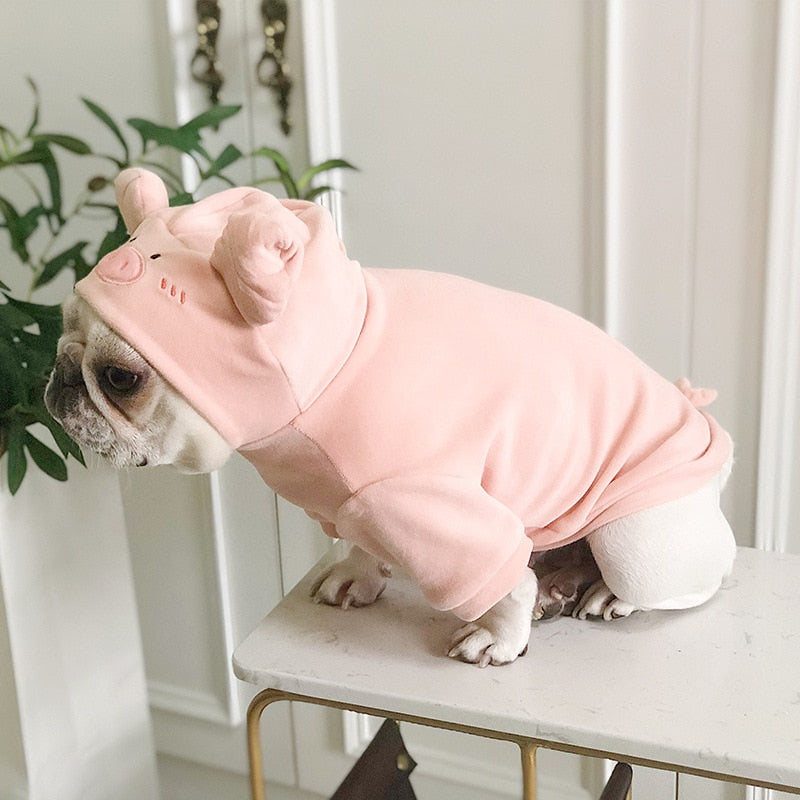 Costume de cochon pour chiens