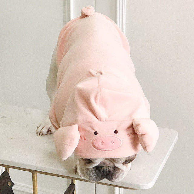 Costume de cochon pour chiens